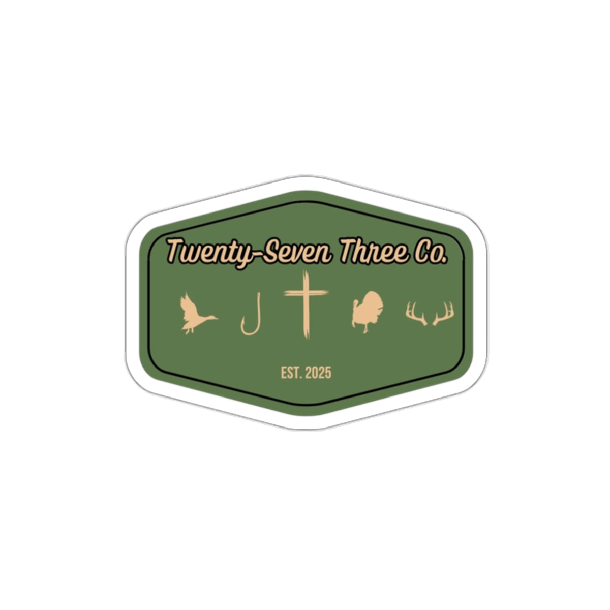 Twenty-Seven Three Sticker