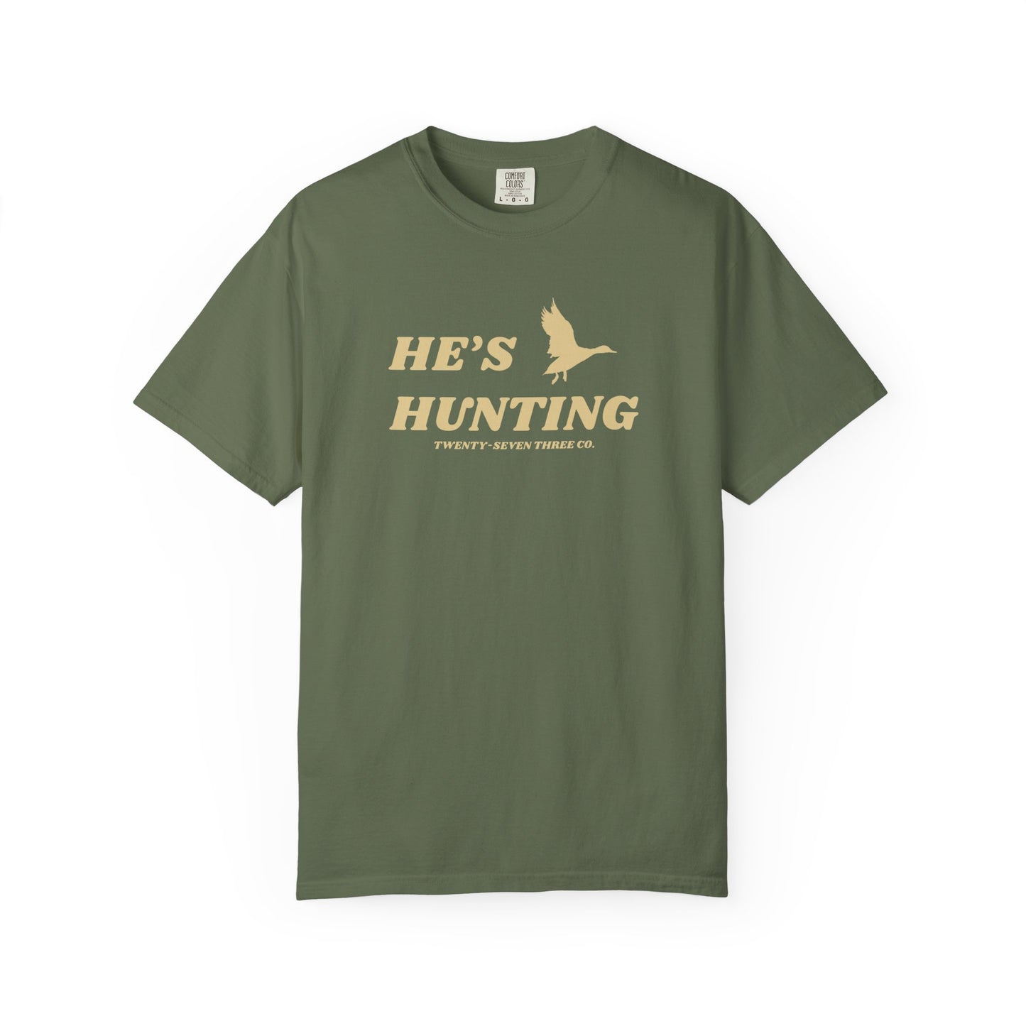 "He's Hunting" Duck Tee