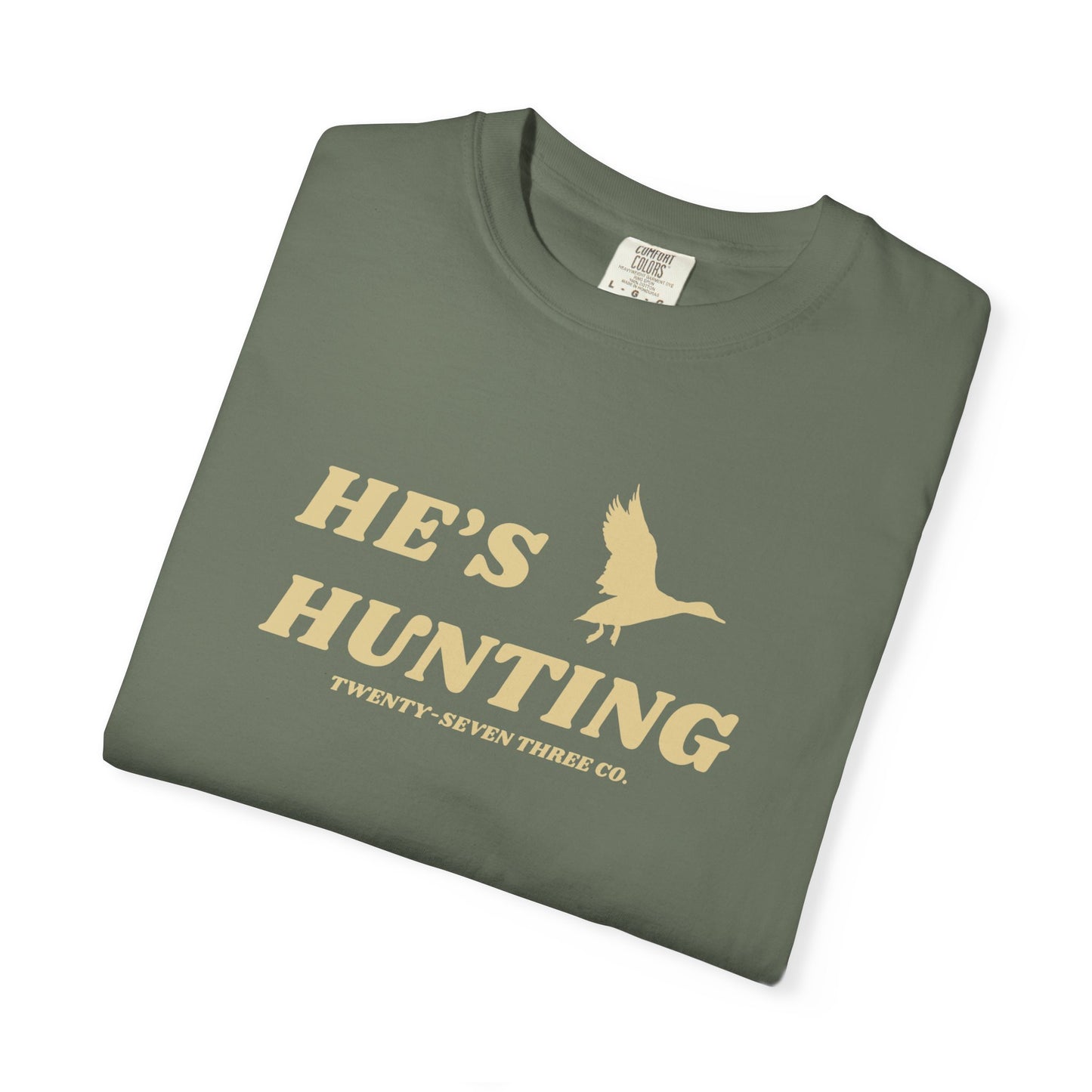"He's Hunting" Duck Tee