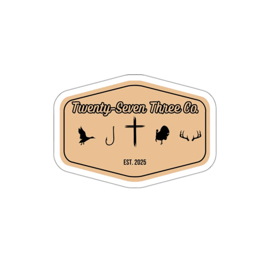 Twenty-Seven Three Sticker