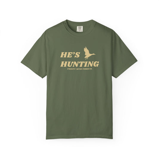 [SALE] "He's Hunting" Duck Tee